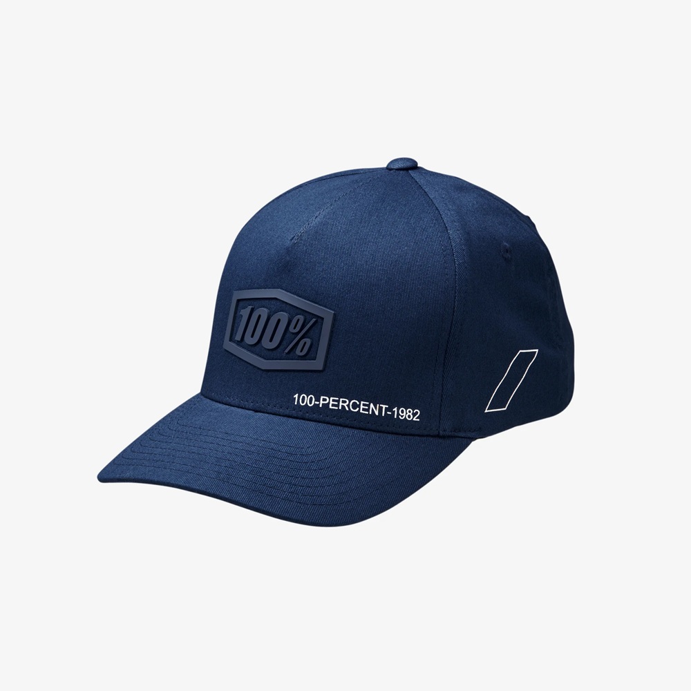 100% - HAT - SHADOW FLEXFIT CAP NAVY